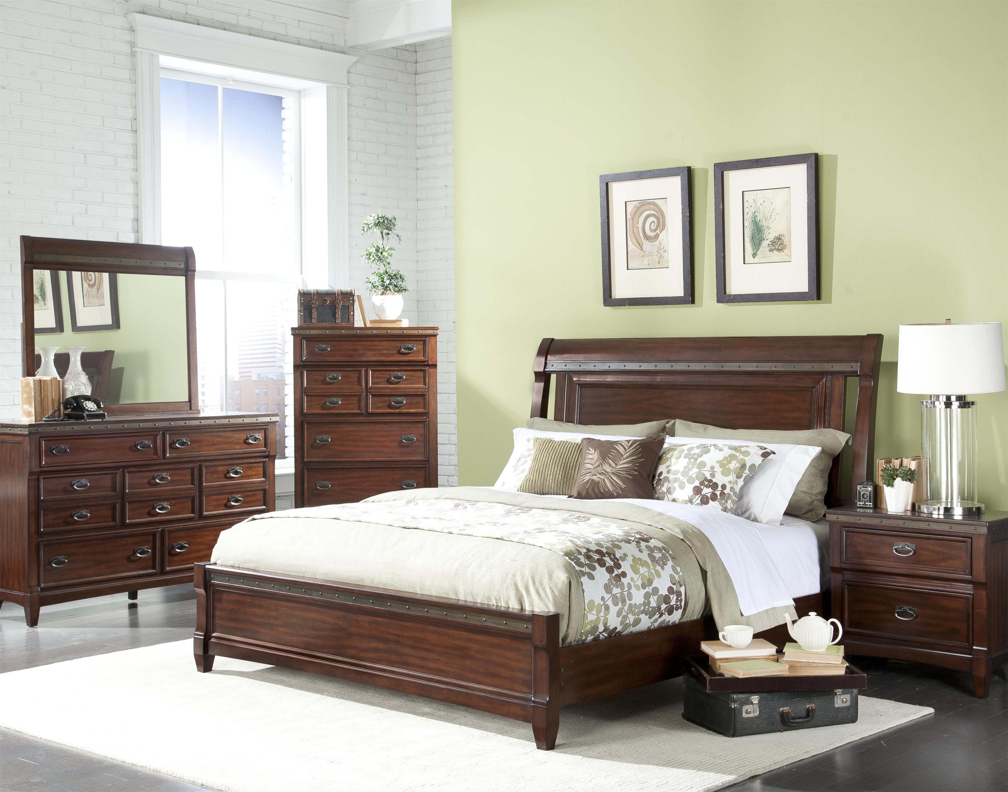 Vaughan Furniture Road 7 Drawer Dresser with Nail Head Trim